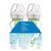 Dr. Brown's Natural Flow Anti-Colic Options+ Wide Bottles 9 oz 4 Pack - Level 1 Slow Flow Nipple - Good Morning/Good Night Gift Set - Buy Online on SooperMarket.com