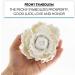 Global Sugar Art Premium Peony Sugar Cake Flower  White  Large  1 Count by Chef Alan Tetreault - Buy Online on SooperMarket.com