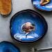 Serving Plates Household Ceramic Dinner Plate Blue Glaze Salad Plate Fruit Plate Bread Plate Irregular Tableware Western Food Plate/Kitchen Supplies for Appetizer Dinner and Desserts (Size : 26.5cm - Buy Online on SooperMarket.com