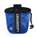 LEGEND - XT520 Quick Release Pouch & Finger Tab Bag | Interior Divider for Better Organization & Storage of Release Aids | Attaches to Standard 2" Belt | Quick Drawstring Closure Blue