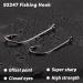 Buy 100PC Fishing Bait with Barbs & 2 Bait Holders - Durable Hard Steel Long Shaft Hooks Jig-Fishing 4/0 - International Shipping Available - Buy Online on SooperMarket.com