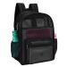 Heavy Mesh Backpack Beach Backpack,Perspective College Backpack with Padded Shoulder Strap, Suitable for Swimming Diving Outdoor Sports,Carry Portable Oxygen Tank