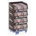 Kleenex Ultra Soft-Box facial tissues cube display 96 x 48 tissues cardboard stand display 96 cubes