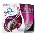 Glade scented candle with decorative foil fragrance Radiant Fresh Berries enriched with essential oils pack of 6 (6 x 120 g) 73