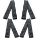 Woyeainy 4 Pack Adjustable Hoverboard Seat Attachment Straps - Kart Accessories Replacement Straps with Wavy Gel - Buy Online on SooperMarket.com