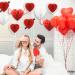 KatchOn Valentines Day Hanging Hearts - Pack of 9 | Valentine Honeycomb Hearts for Valentines Day Decorations | Red Paper Hearts for Valentine Hearts Decorations | Valentines Day Party Decorations - Buy Online on SooperMarket.com