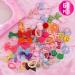 HQCM 60 PCS Seamless Ponytail Holder Hair Accessories for Girls - Multicolor Mini Baby Cartoon Hair Ties with Bow, Elastic Bands, and Clips for Kids - Buy Online on SooperMarket.com