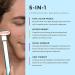 Laduora 5-in-1 Dual Color Facial Wand Kit for Face and Neck | Anti-Aging Microcurrent Device | Lift and Firm Skin | Turquoise - Buy Online on SooperMarket.com