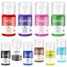 Food color gel - 10 colors gel food colors for cakes baking cookies macaron - sugar -free concentrated color food coloring for tortendeco drinks Easter egg DIY slime - 10 ml 10 ml each (10 -pack)