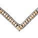 Start Wodenhringriemen Horse Glitter Headband | Leather Diamond Stirrup Strap for Warmblood Thoroughbred & Pony | COB Black/Shimmering - Buy Online on SooperMarket.com