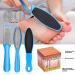 Pedicure Kits - Callus Remover for Feet  23 in 1 Professional Manicure Set Pedicure Tools Stainless Steel Foot Care  Foot File Foot Rasp Dead Skin for Women Men Home Foot Spa Kit  Blue23 - Buy Online on SooperMarket.com