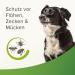 Beaphar Tick and Flea Protection Collar for Dogs - 4 Months Repellent Adjustable Rainproof - Dark Green 65 cm - Buy Online on SooperMarket.com