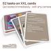 XL Photography Inspiration Cards Deck - Ultimate Photographer Gift with DSLR Accessories and Cheat Sheet - Portrait Edition - Buy Online on SooperMarket.com