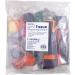 Spectra Bleeding Tissue Shapes Assortment - 25 Colors, Assorted Sizes & Shapes - 1.1 lbs - Buy Online on SooperMarket.com