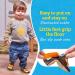 Soft Sole Leather Baby Shoes for Boys and Girls | Toddler Walking Shoes 18-24 Months | Brown Fox Design - Buy Online on SooperMarket.com