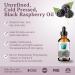 Buy Bella Terra Black Raspberry Seed Oil 2 oz - Cold-Pressed Unrefined High in Vitamin E & Omega-3 - Enhance Your Beauty Naturally - Buy Online on SooperMarket.com
