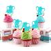 24pcs Blue Elephant Cupcake Toppers It Is A Boy Baby Shower Cupcake Picks Decoration Baby Boy Birthday Party Supplies Blue02 - Buy Online on SooperMarket.com