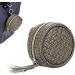 Bexdug PU Leather Pacifier Cover with Clip | Diaper Bag Binky Holder for Boys & Girls | Dark Brown Zipper Pouch for Young Kids - Buy Online on SooperMarket.com