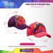 DreamWorks Girls' Trolls 2-Pack Poppy Baseball Caps, Curved Brim Strap Back Hats (4-7) Pink/Purple - Ages 4-7 - Buy Online on SooperMarket.com