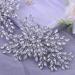 Bridal Wedding Hair Comb - Rhinestone Headpiece for Bride in Silver | Crystal Hair Accessories for Women and Girls - Buy Online on SooperMarket.com