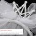 Amosfun Children's White Wedding Veil - Short Bride Veil Hair Accessories for Girls Perfect for Costumes & Photo Props - Buy Online on SooperMarket.com