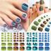 Self-Adhesive Toenail Polish Stickers - Color 03 | Nail Art Wraps & Decals for Manicure - Buy Online on SooperMarket.com