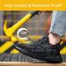 SPIEZ Orthotic Arch Support Insoles & Steel Toe Shoes Bundle for Men - Heavy Duty Inserts for Indestructible Work Sneakers - Buy Online on SooperMarket.com