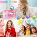 Panspace Unicorn Bath Bombs for Girls | 6 Organic Bath Bombs Gift Set with Jewelry Inside | Handmade Bubble Bath Fizz Ball Kit for Kids | Surprise Toys for Girls Birthday & Christmas - Buy Online on SooperMarket.com
