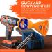LineOFF Fishing Line Winder Spooler (Orange) - Electric Drill Powered Stripper Tool - Buy Online on SooperMarket.com