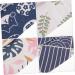 FOMIYES Tampon Organizer 4pcs - Menstrual Pad & Tampon Holder | Cute Monstera Leaves Design | Bathroom & Travel Storage Bag - Buy Online on SooperMarket.com