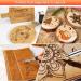 45PCS Wood Burning Kit with 22 Carving Tips | Adjustable Temperature 200-420 | Professional Craft Tool Set for Beginners and DIY Carving - Yellow - Buy Online on SooperMarket.com