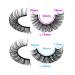 False Eyelashes Russian Strip Lashes D Curl 10 Pairs - Fluffy Extension Volume & Faux Mink Pack - 2 Styles Mixed - Dazzle with Style i-i - Buy Online on SooperMarket.com