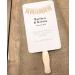 CraftySticks 50 Pack - Wavy 8 Inch Jumbo Wood Fan Handles for Wedding Fans - Buy Online on SooperMarket.com