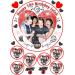 Edible Personalised 5SOS Cake Toppers & EXTRA'S Uncut Icing Sheet - Buy Online on SooperMarket.com