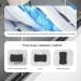 Magnetic Window Cleaner Double Sided Window Cleaner Triangular Adjustable Magnetic Glass Wiper Window Brush Home High Rise Cleaning Tool for 5-25mm Single or Double Layer Glass - Buy Online on SooperMarket.com