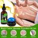 Jamaican Black Castor Oil 60ml | Organic Body Massage Oil for Relaxation & Fuller-Looking Skin | Cold-Pressed Castor Oil Roller Ball - Buy Online on SooperMarket.com