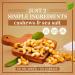 Oven Dry Roasted Fancy Cashews with Sea Salt - 1.5 lb | Whole Cashews | Vegan & Keto Friendly | Natural, No Oil or PPO - Buy Online on SooperMarket.com