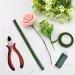 Menecor Floral Arrangement Kit - DIY Bouquet Making Tools with 24 Gauge Wire, Wire Cutter, and Tapes - Buy Online on SooperMarket.com
