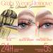 LASHVIEW Self Adhesive Lash Clusters - 60pcs DIY Eyelash Extension Kit | Press-on Lashes 10-16mm with Tweezers No Glue Needed for Natural Look - Buy Online on SooperMarket.com