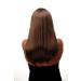 Buy WIG ME UP Women's Medium-Golden Brown Long Straight Wig | 60 cm Middle Parting SA-151-10 | International Shipping Available - Buy Online on SooperMarket.com