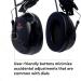 3M Peltor ProTac III Slim Hearing Protection Headset - Helmet Version - Black | Enhance Safety & Comfort - Buy Online on SooperMarket.com