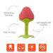 Innobaby Award-Winning Teethin Smart EZ Grip Fruit Teether - BPA Free Teether for Babies & Toddlers - Grape/Citrus/Berry - Buy Online on SooperMarket.com