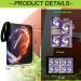 Card Binder for Football, Trading, MTG & TCG - Holds 400 Cards, 50 Removable Pages - Multicolor Collector Holder - Buy Online on SooperMarket.com