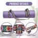 5 Pcs Adjustable Yoga Mat Strap and Carrier - Thick Stretching Strap for Carrying Mat - 5 Styles Yoga Mat Sling for Men and Women - Buy Online on SooperMarket.com