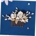 KOMBIUDA Bridal Comb Bride The Photo Ceramics The Flowers - Buy Online on SooperMarket.com