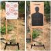 Highwild Adjustable Target Stand Base - H Shape - USPSA/IPSC - IDPA Practice - Upgraded Version - 2 Pack - Buy Online on SooperMarket.com