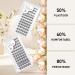 Buy 72 PCs DIY Individual Eyelashes - B&C Wispy & Fluffy Single Extensions for Beginners | Reusable C-10 mm | International Shipping - Buy Online on SooperMarket.com