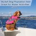 Alagirls Small Dog Rescue Vest - Adjustable Ripstop Safety Preserver with High Buoyancy for Dogs - Buy Online on SooperMarket.com