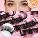10 Pairs Eyelashes False Eyelashes Strip Lashes Russian Strip Lashes Natural Lashes Fluffy Cluster Lashes 3D False Eyelashes D Curl False Eyelashes(DH06-H5) - Buy Online on SooperMarket.com