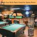 MoyanSuper Solid Wood Pool Cue Stick Holder - Holds 8 Cue Sticks (Black) - Buy Online on SooperMarket.com